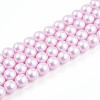 Baking Paint Pearlized Glass Pearl Bead Strands HY-N002-6mm-C03-2