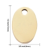 PVD Vacuum Plating 304 Stainless Steel Pendants LS-STAS-I140-21B-G-4