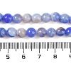 Natural Striped Agate/Banded Agate Beads Strands G-Z060-A01-A20-4