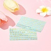 3PCS Brass Self-Adhesive Picture Stickers DIY-SF0008-10-10