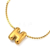 304 Stainless Steel Micro Pave Cubic Zirconia Pendant Necklaces LS-NJEW-H017-01G-H-1