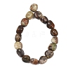 Natural Flower Agate Beads Strands GG-CBA787B-A34-5