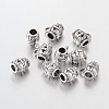 Tibetan Silver Tube Bails X-AB647Y-1