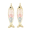 Brass Enamel Pendants KK-CBA3297-05C-G06-1