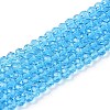 Glass Beads Strands EGLA-A044-T4mm-D08-1