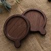 Black Walnut Wood Cup Mats PW23021041694-1