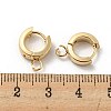 201 Stainless Steel Huggie Hoop Earrings Findings STAS-A167-01R-G-3