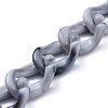 Acrylic Curb Chain Purse Bag Handle AJEW-BA00004-01-4
