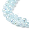 Plating Natural Selenite Beads Strands G-G120-A01-01-03-2
