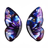 Epoxy Resin Butterfly Wings Cabochons CRES-N035-02A-1