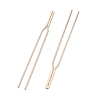 Brass Hair Fork Findings KK-F830-02KCG-2