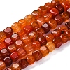 Natural Dragon Veins Agate Beads Strands G-G177-E05-01-2