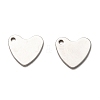 Non-Tarnish 201 Stainless Steel Charms STAS-I172-29P-1