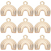 Beebeecraft 10Pcs Brass Charms KK-BBC0011-25-1