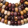 Natural Mookaite Beads Strands G-A280-A25-02-4