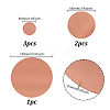 6Pcs 3 Styles Copper Sheets DIY-GA0008-13-2