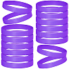 24Pcs Word Silicone Cord Bracelet Wristband BJEW-CN0001-21-1