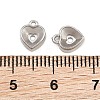 304 Stainless Steel Charm Rhinestone Settings SA-CBAC865-06D-P-3