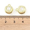 Rack Plating Alloy Beads FIND-B038-08G-3