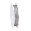 Tiger Tail Wire 304 Stainless Steel Beading Wire TWIR-WH0002-24C-7