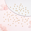 200Pcs 304 Stainless Steel Round Rings STAS-BBC0010-21C-4