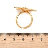 Brass Cuff Rings for Women RJEW-Z097-01G-02-3