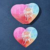 Coated Paper Thank You Greeting Card DIY-FS0007-76B-1