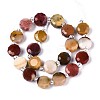 Natural Mookaite Beads Strands G-B153-B19-2