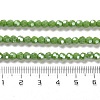 Opaque Glass Beads Strands EGLA-A035-P4mm-A15-4