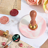 Marble Pattern Porcelain Wax Seal Mats AJEW-WH20007-82B-03-7
