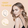 60Pcs 2 Colors 304 Stainless Steel Leverback Earring Findings STAS-YW0002-69-6