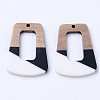 Resin & Walnut Wood Pendants LS-X-RESI-N025-003A-B02-2