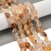 Natural Quartz Beads Strands G-P497-01E-57-2