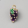 Alloy Enamel Pendants FIND-CJC0024-48E-1