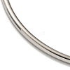 Non-Tarnish 7Pcs Vacuum Plating 202 Stainless Steel Plain Ring Bangle Sets BJEW-M317-16A-P-3