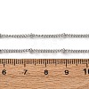2MM 304 Stainless Steel Satellite Chain Necklaces NJEW-T016-24P-5