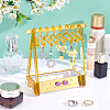 1 Set Coat Hanger Shaped Acrylic Earring Display Stands EDIS-PH0001-90B-5