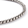 Brass Box Chain Bracelets BJEW-H537-04P-3