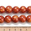 Baking Paint Glass Beads Strands GL-CBA8F4B-02G-4