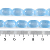 Natural Selenite Beads Strands G-F750-18-5