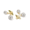 Brass Micro Pave Cubic Zirconia Pendants KK-H072-13G-02-3
