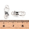 925 Sterling Silver Hook Clasps STER-N016-62AS-3