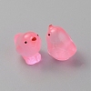 Luminous Resin Chick Display Decoration RESI-WH0038-10G-3