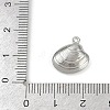 Ocean 304 Stainless Steel Charms STAS-P390-01B-P-3