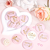 12Pcs Tinplate & Plastic Bride Badges for Wedding Party Bridal Shower Decoration AJEW-SC0032-08A-4