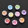 Craft Style Acrylic Beads MACR-SZ0001-74-1