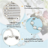 SUPERFINDINGS DIY Blank Domen Cameo Photo Link Bracelet Making Kit DIY-FH0005-93-3