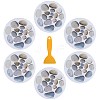 8Pcs PEVA Bathtub Anti-slip Stickers with Scraper DIY-SP0006-68-1
