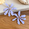 Iron Enamel Stud Earrings for Women WGDF60D-02-1