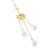 Glass Teardrop Big Pendant Decorations LS-HJEW-M005-05A-G-4
